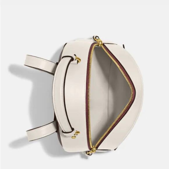 New Coach Jordyn Backpack Signature Canvas with Varsity Motiff - Picture 5 of 8